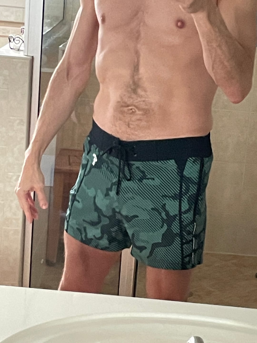 Customer photo review of Striped Green Camo  - 3"