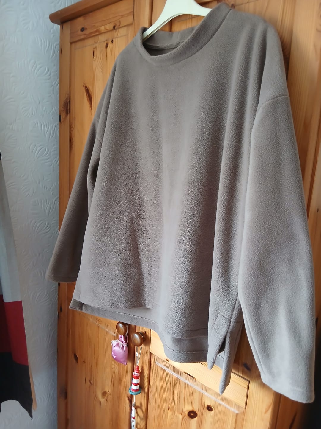 Customer photo review of Special Offer #2 - Plain Polar Fleece Fabric - 2 metre Pre-cut