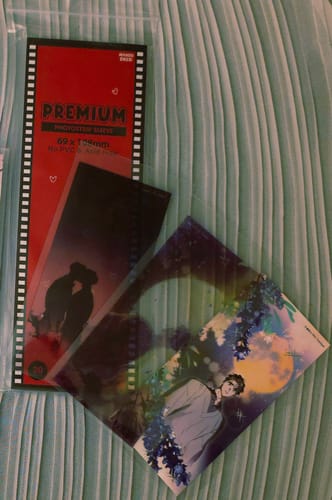 Customer photo review of LIMITED EDITION: PREMIUM PHOTOSTRIP SLEEVES - LOVER VERSION (69x198MM)