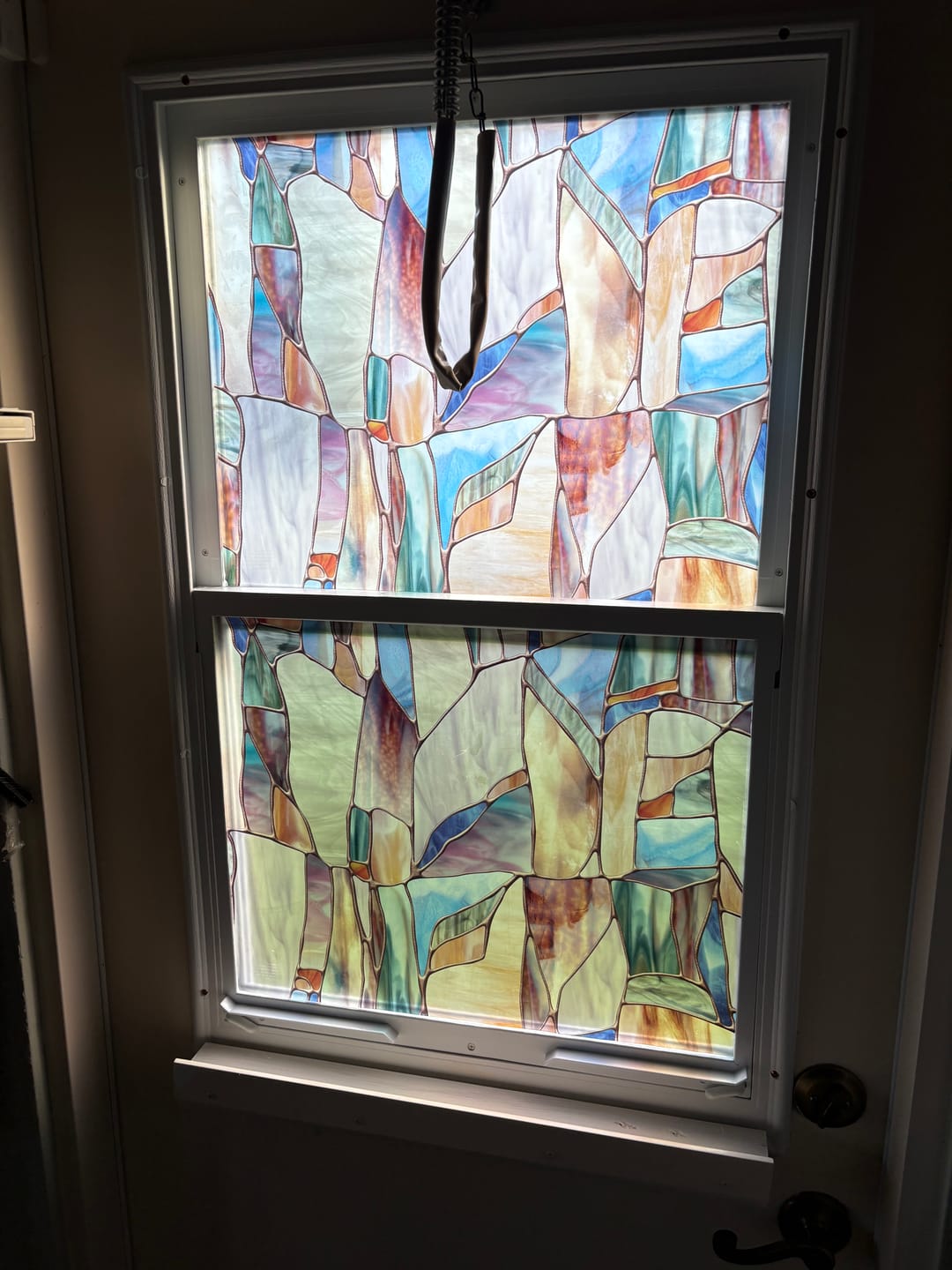 Customer photo review of Venting 1 Lite Glass and Frame Kit (Half Lite)