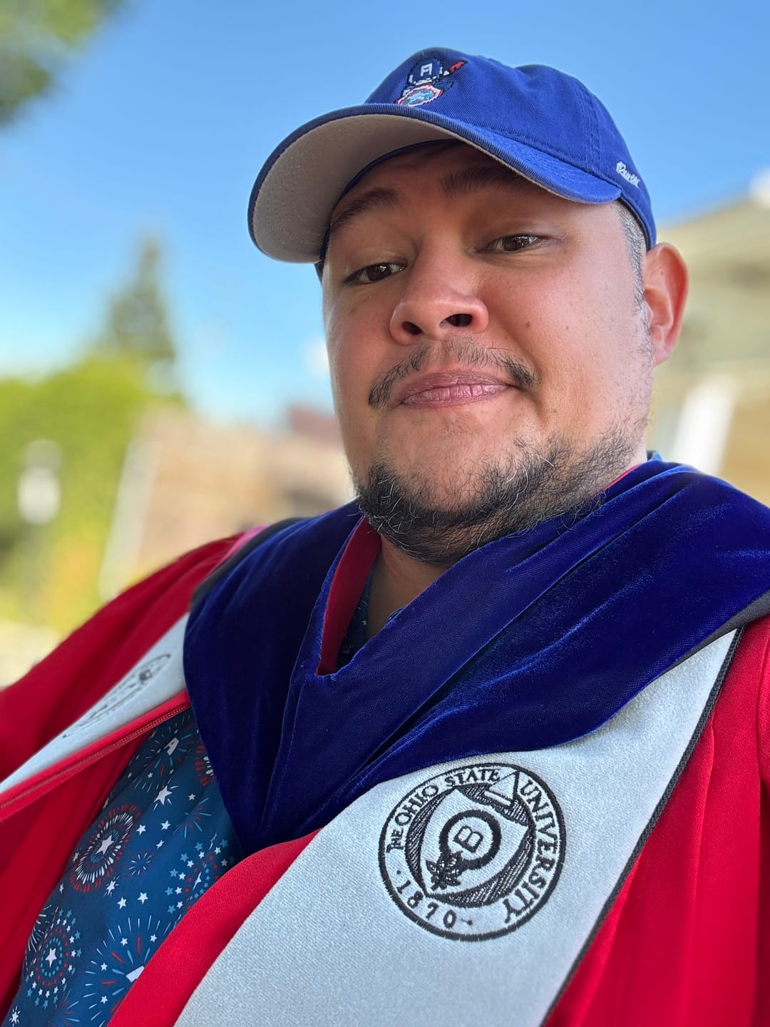 Customer photo review of Captain America "Pixel Patriot" – Dad Hat