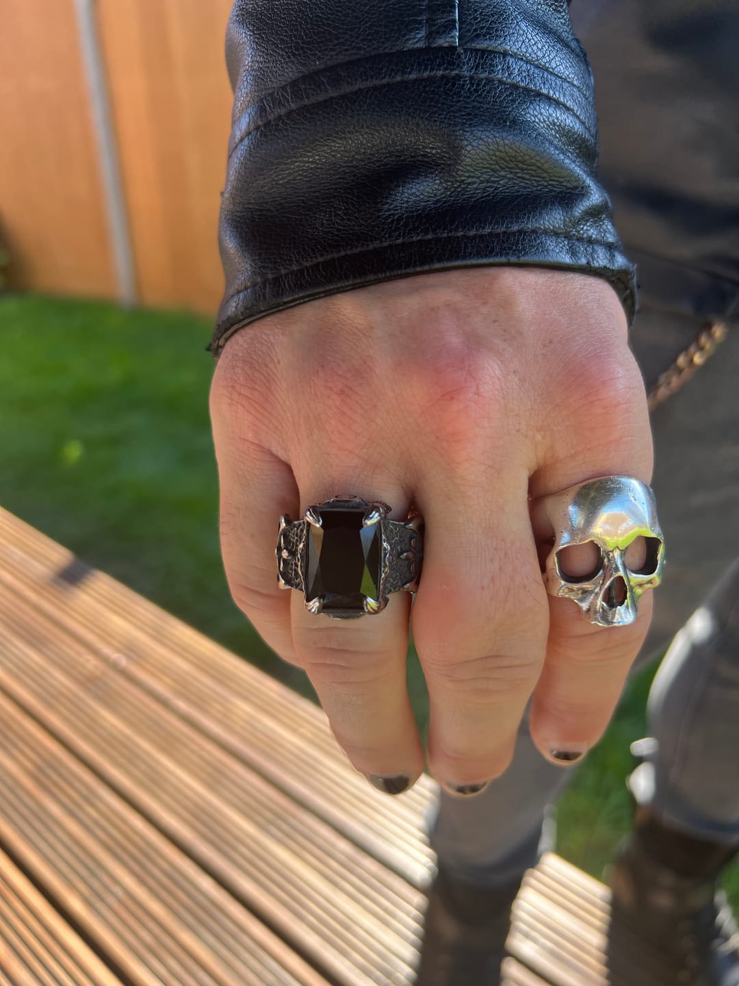 Customer photo review of BLACK COFFIN.