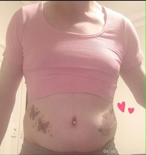 Customer photo review of VALUE PACK 6 X Classique Gem Belly Bars - CHOOSE YOUR COLOURS!