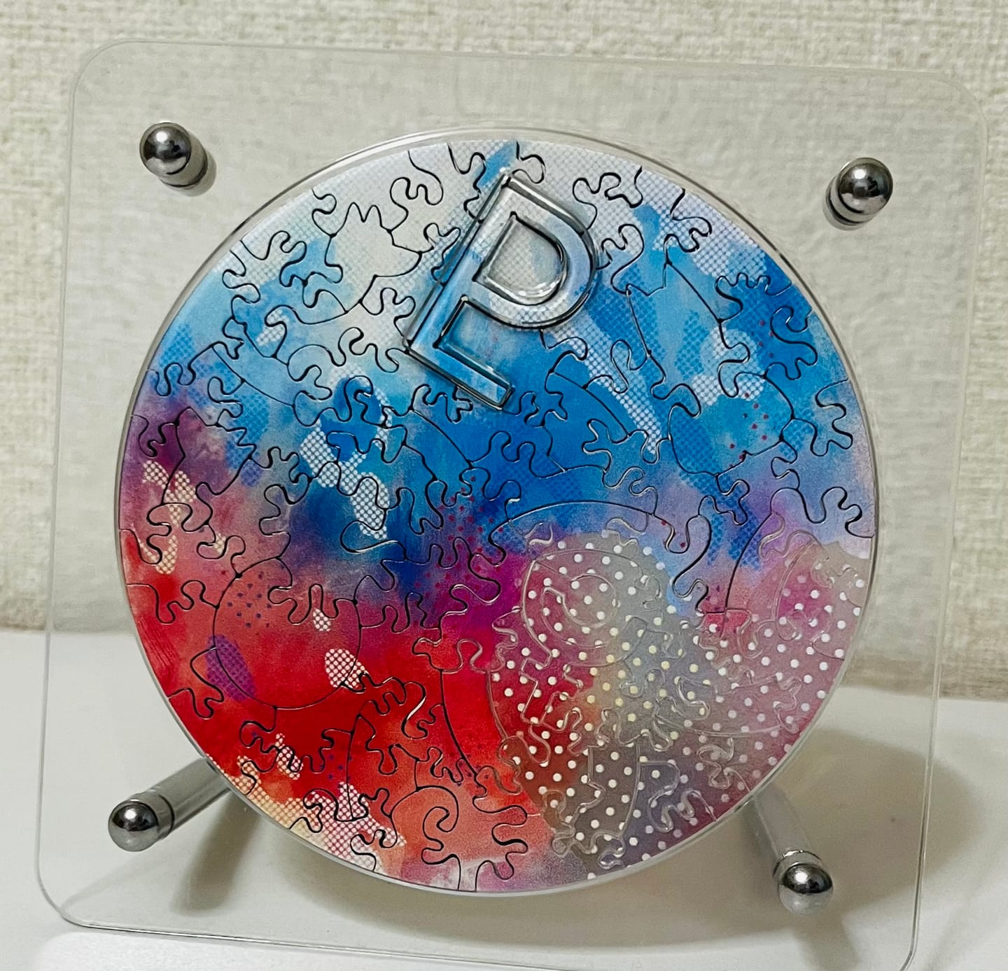 Customer photo review of 宇宙の破片 PLUTO 冥王星と専用フレームセット