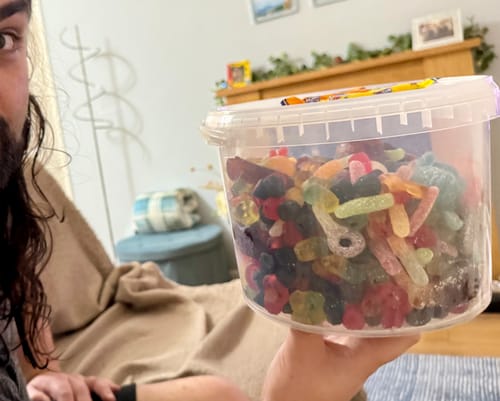 Customer photo review of 2.5kg Mix Your Own Pick n Mix Bucket
