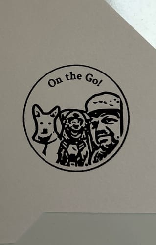 Customer photo review of Face Stamp﹘ Self-Inking Stamp﹘US