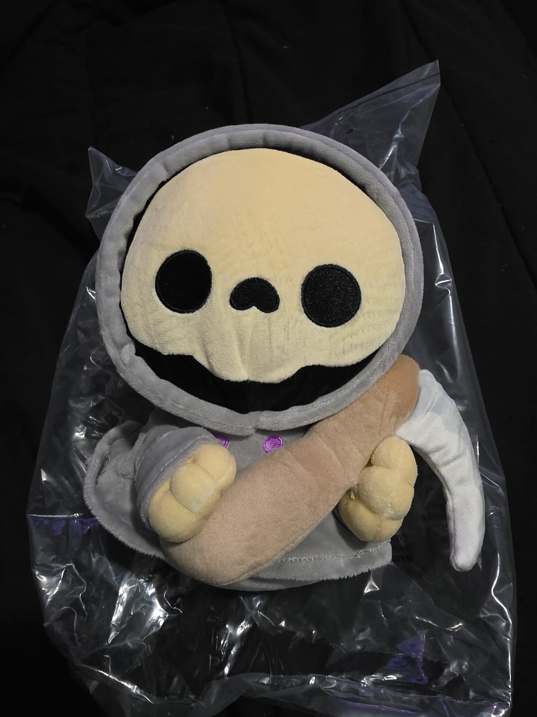 Customer photo review of 'Knox' the Grim Reaper 💀 | Plush