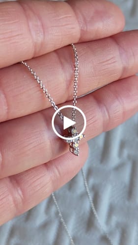Customer video review of Cross CZ Pendant Necklace in Sterling Silver