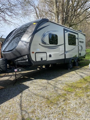 Customer photo review of Personalized Camping Rvs Keychain - Custom Your Photo Keychain