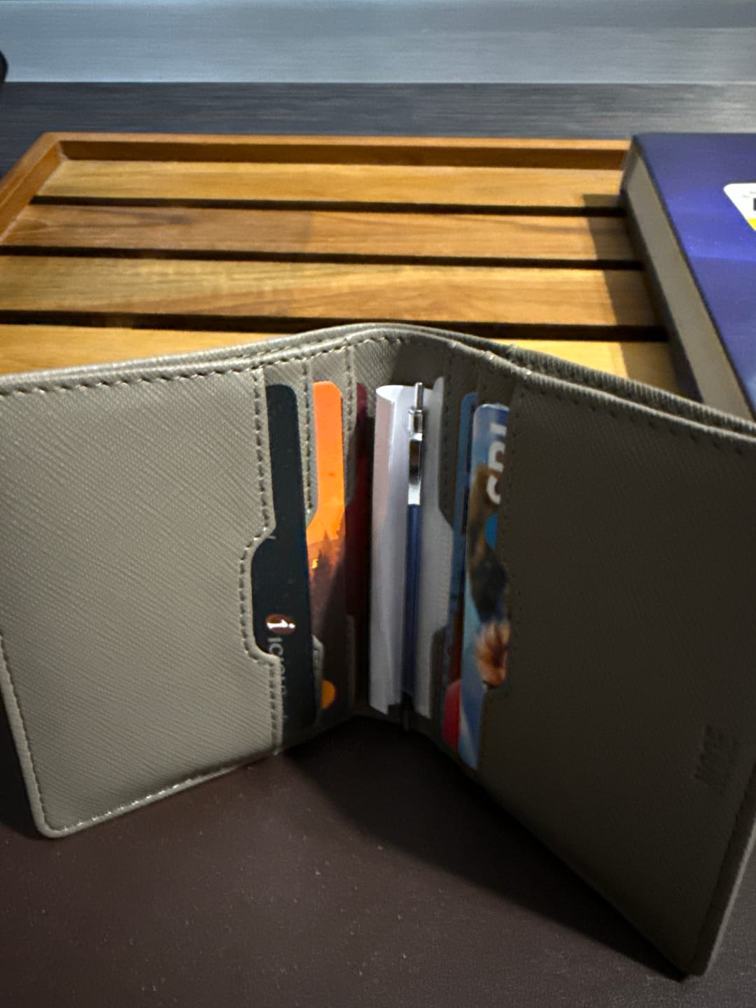 Customer photo review of SLEIGHT RFID BI-FOLD WALLET