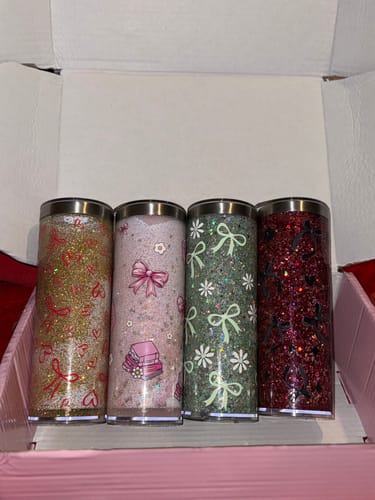 Customer photo review of Stainless Steel Snowglobe