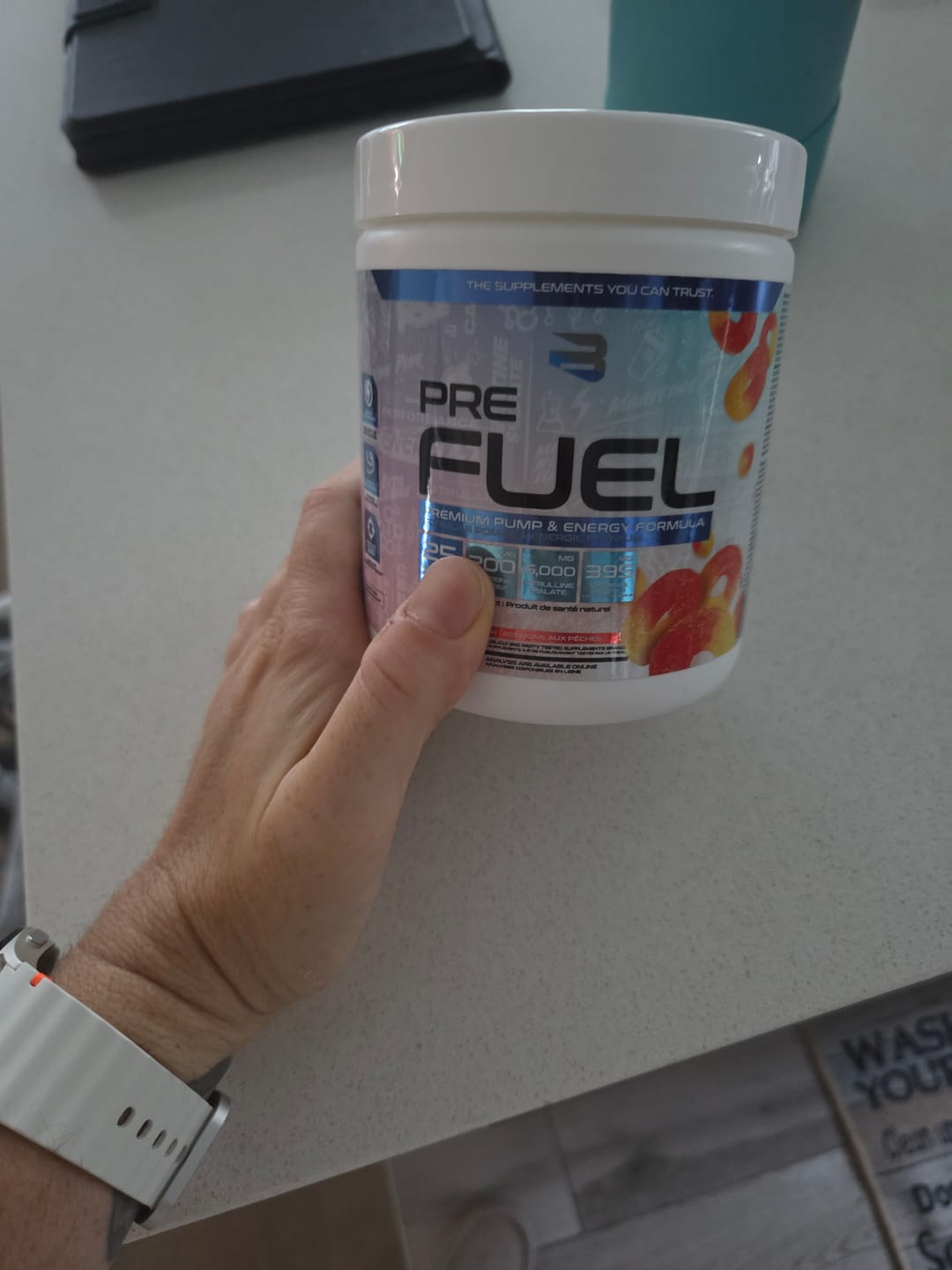 Customer photo review of Believe - Pre Fuel - 290g