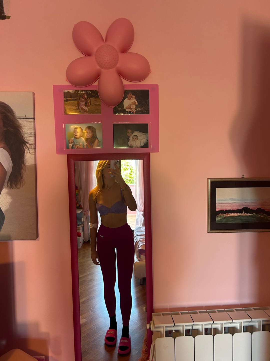 Customer photo review of Leggings Push Up All-Up Purple