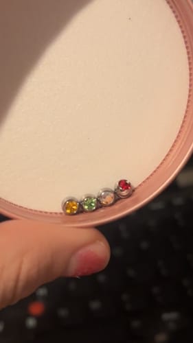 Customer photo review of Choose your ball colour(s)