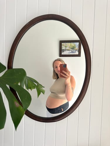 Customer photo review of Pregnancy Support Belt