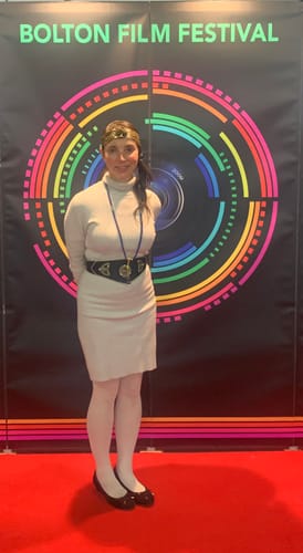 Customer photo review of Lapis Lazuli Third Eye Mala