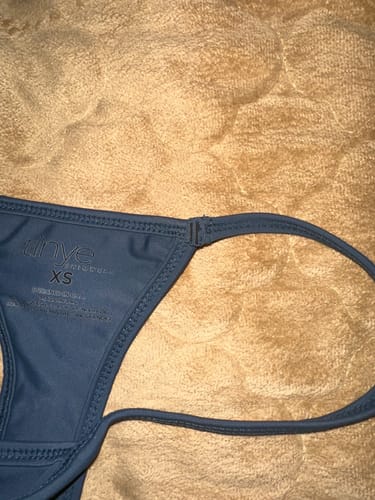 Customer photo review of 008 Micro Bikini Bottoms - Slate Gray