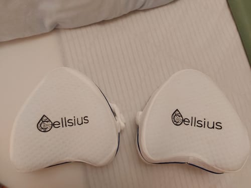 Customer photo review of Waschbarer Ersatzbezug - Cellsius Kniekissen