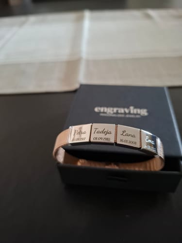 Customer photo review of Bracelet: Lux