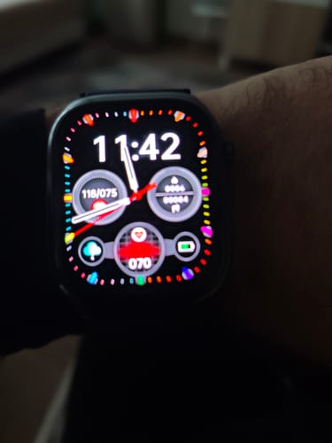 Customer photo review of VitaFit Air3 Smartwatch mit Blutdruckmessung Pumparmband