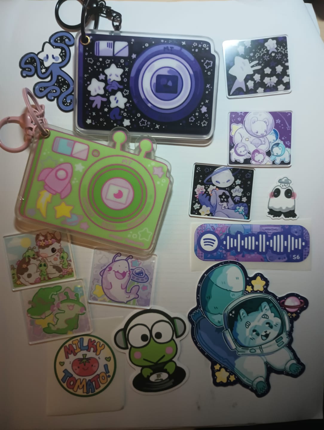 Customer photo review of Star Baby Camera Keychain Picture Frame