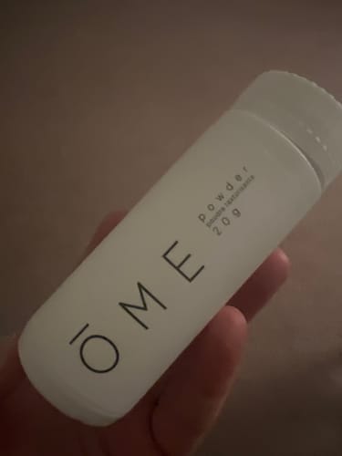 Customer photo review of ŌME - Poudre texturisante matifiante