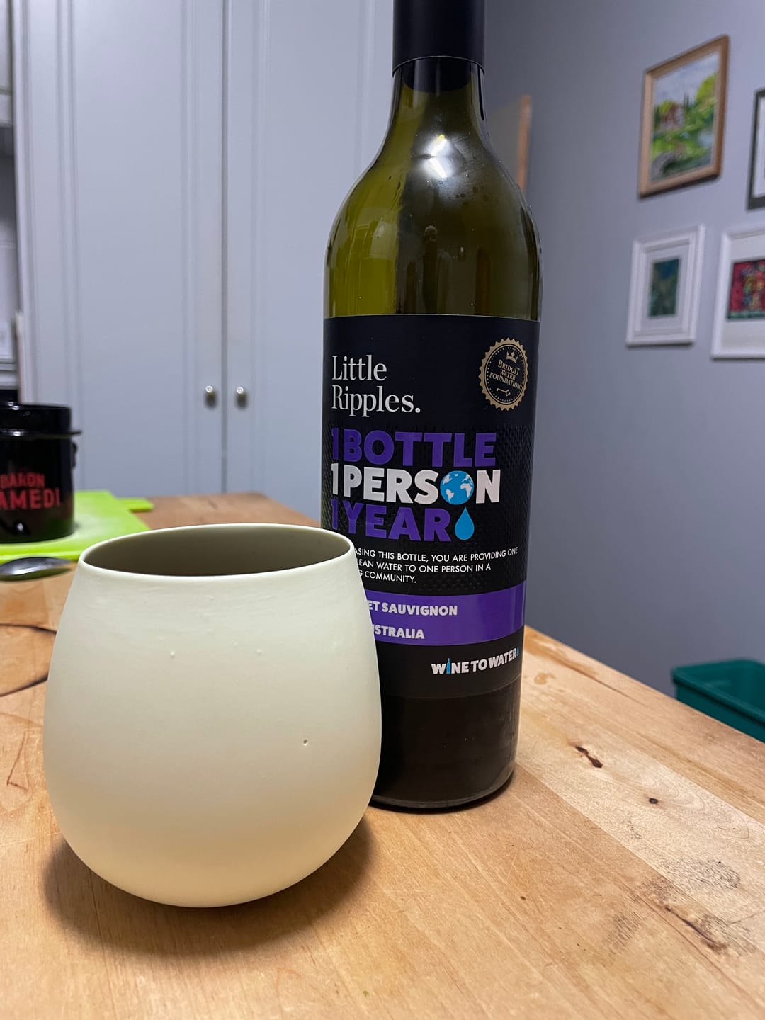 Customer photo review of Cabernet Sauvignon - 6pk