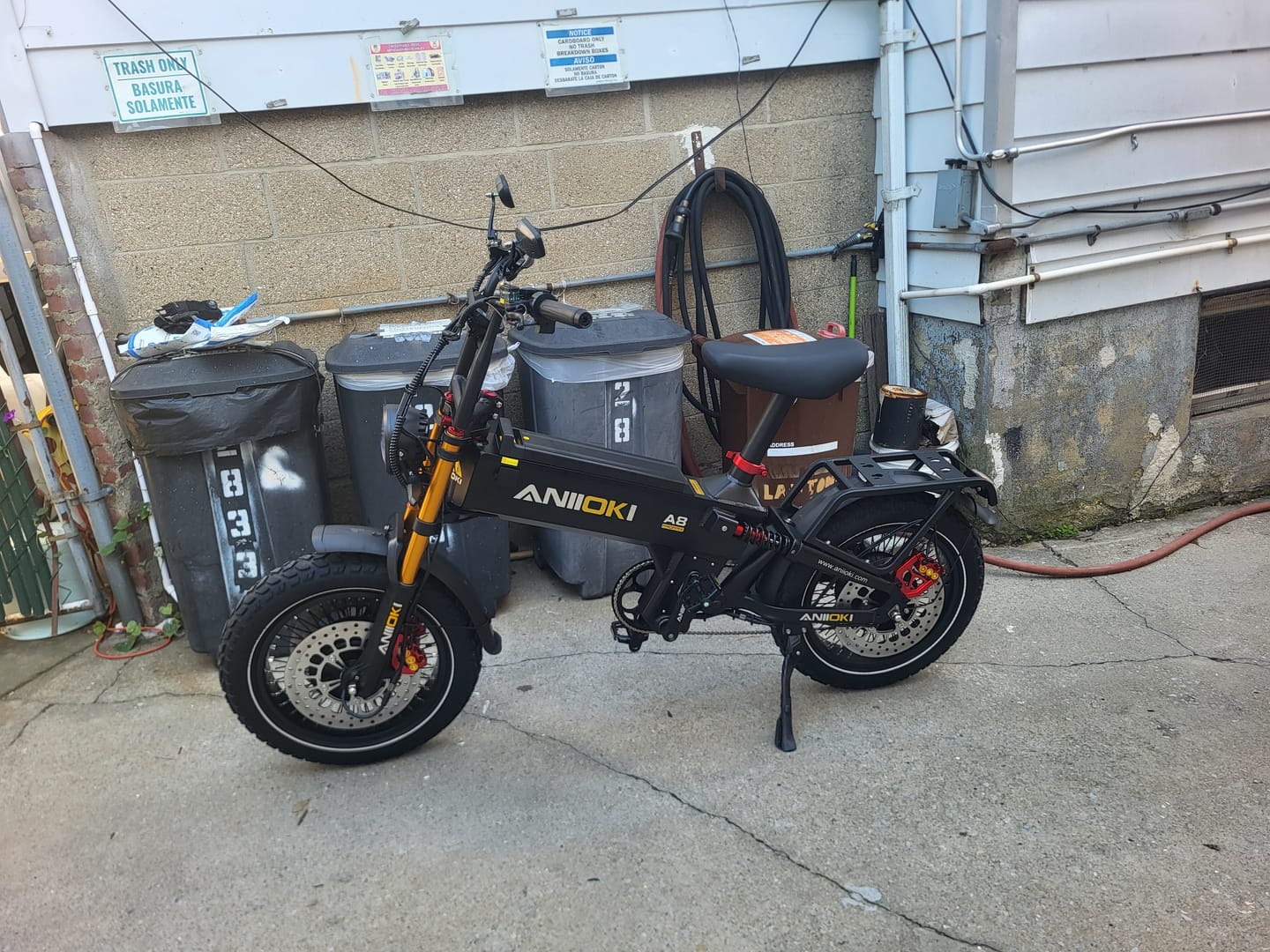 Customer photo review of 2025 Version A8 Pro Max 60V Dual Motor Ebike