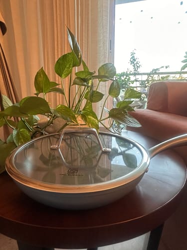 Customer photo review of Ceramic Frying Pan