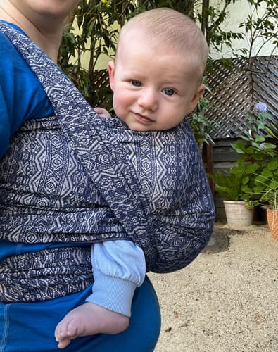 Customer photo review of Ada Original Woven Wrap by Didymos