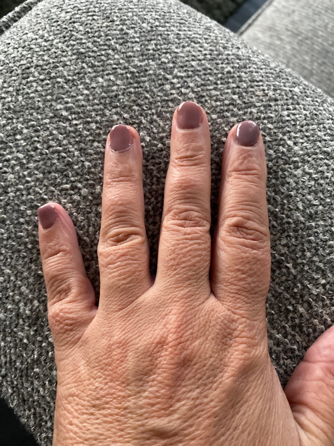 Customer photo review of Autumn Tea Gold Dipping Powder