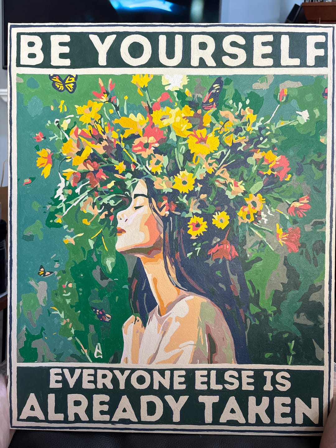 Customer photo review of Be Yourself