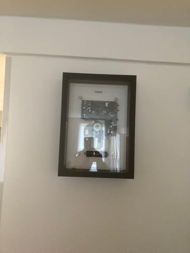 Customer photo review of M1 Music Frame CD Player