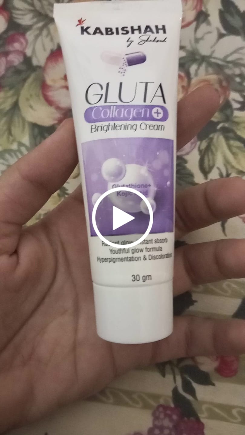 Customer video review of Gluta Collagen Brightening Cream