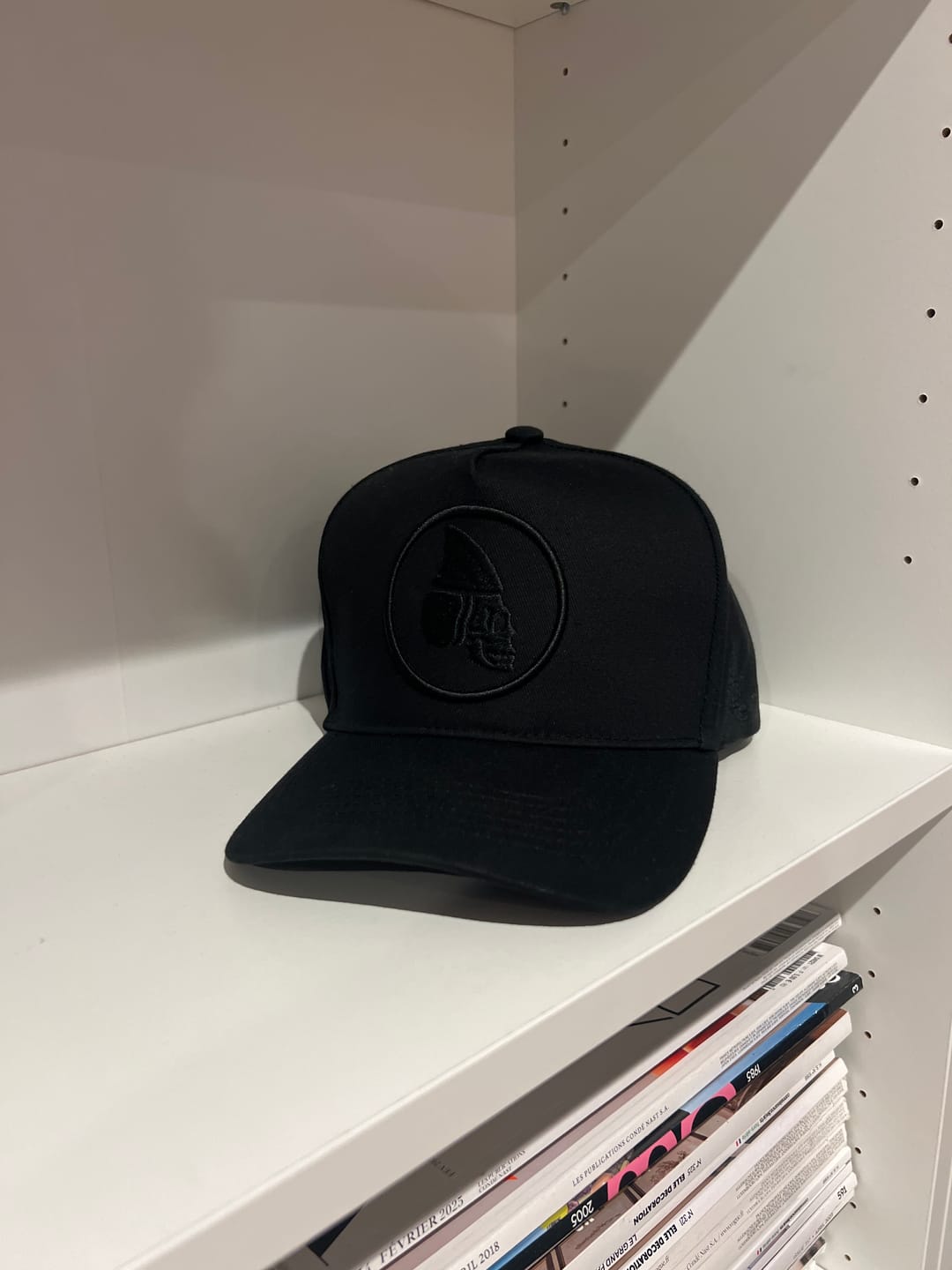 Customer photo review of Taxman Blacked Out Logo Cap