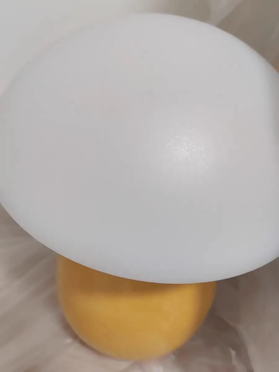 Customer photo review of Bauhaus Pilzlampe Cremeweiß | Elegantes Lichtambiente pur