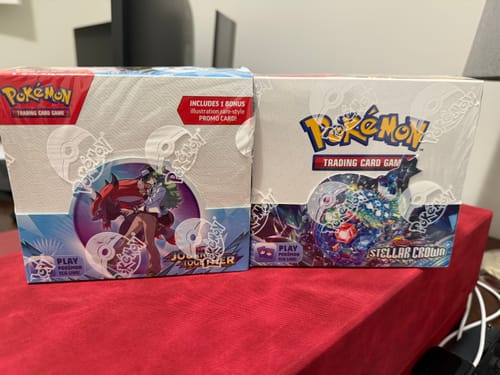 Customer photo review of Pokemon Stellar Crown Booster Box