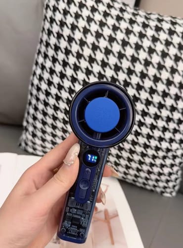 Customer photo review of ClearFlow Turbo Cooling Fan with Transparent Design