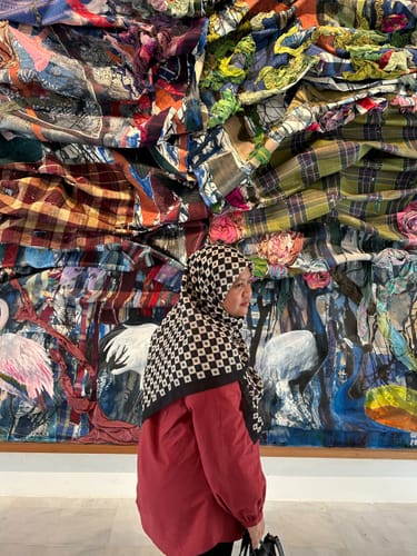 Customer photo review of Monogram Square (Black)