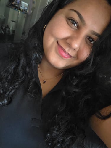 Customer photo review of Amethyst Necklace (Limited Edition)