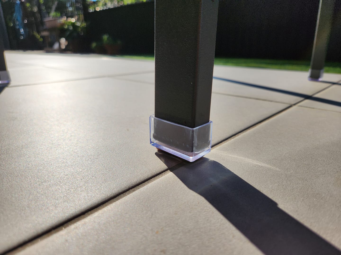 Customer photo review of Round Felt Silicone Chair Leg Protectors | Extra-Durable Chair Floor Protectors