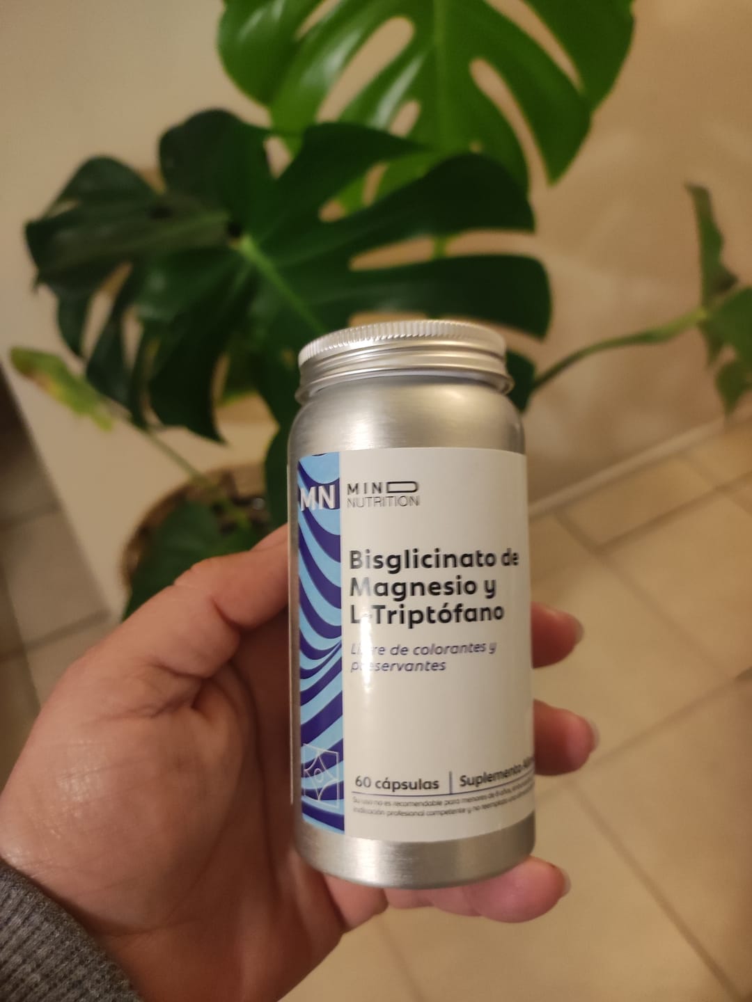 Customer photo review of Bisglicinato de Magnesio + L- Triptofano