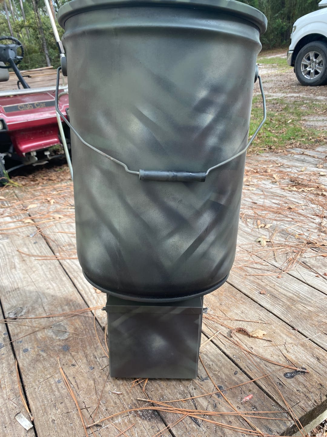 Customer photo review of 6V Metal Game Feeder Kit