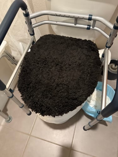 Customer photo review of Toilet Safety Rail (350lb)