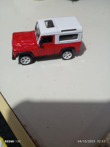 Customer photo review of Auto Land Rover Defender - Welly Escala 1:60