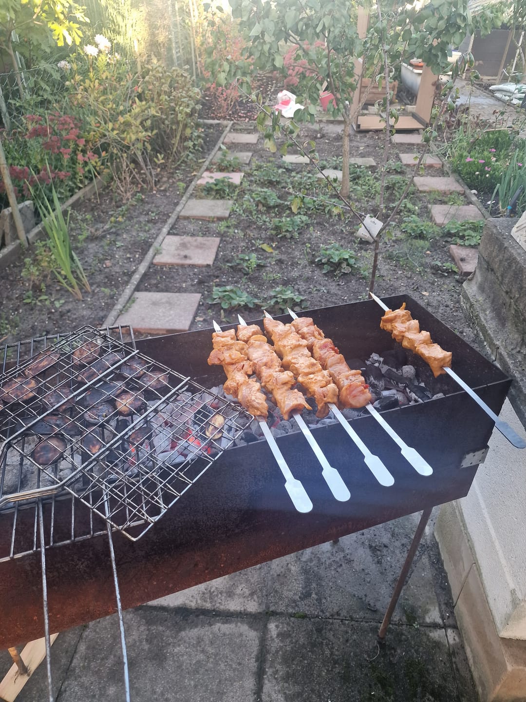 Customer photo review of Schweine-Schaschlik BBQ – süß-rauchige Marinade mit Honig | mySchaschlik