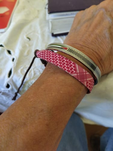 Customer photo review of Palestine Heritage Cuff
