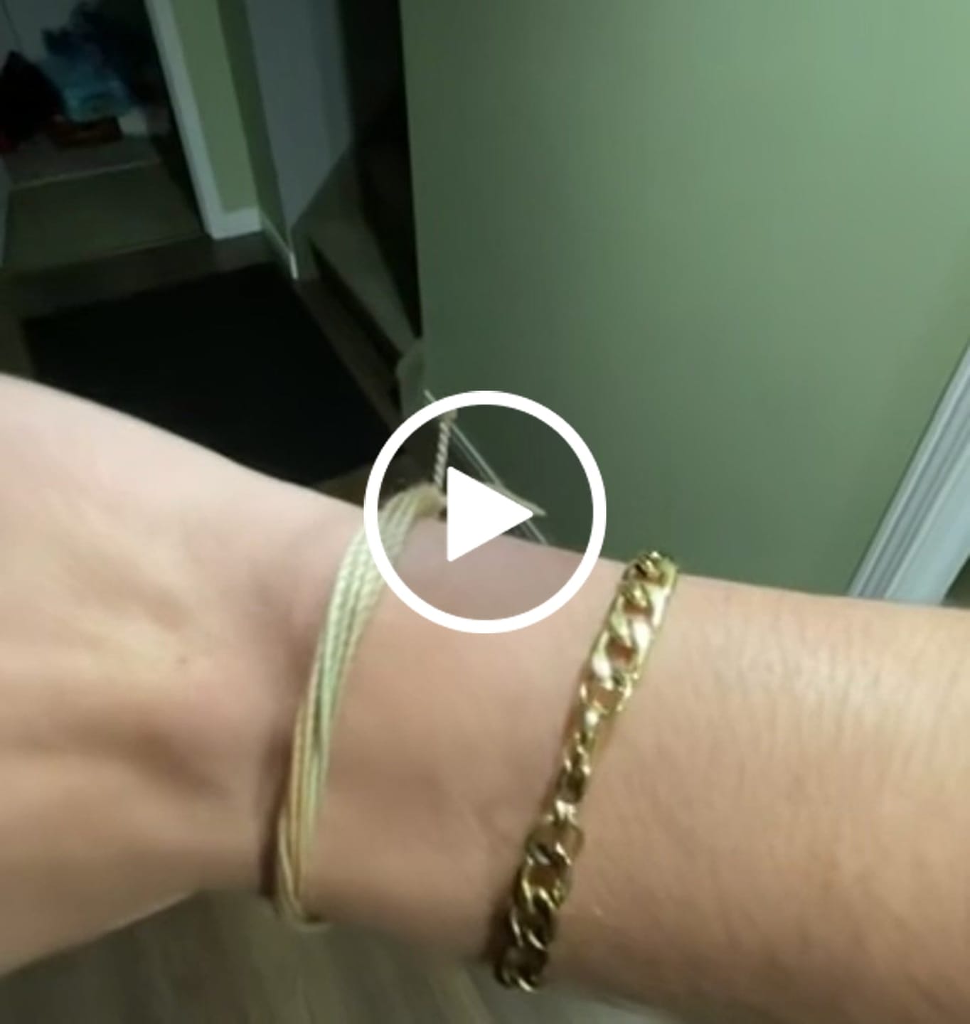 Customer video review of 7mm Figaro Link ID Bracelet