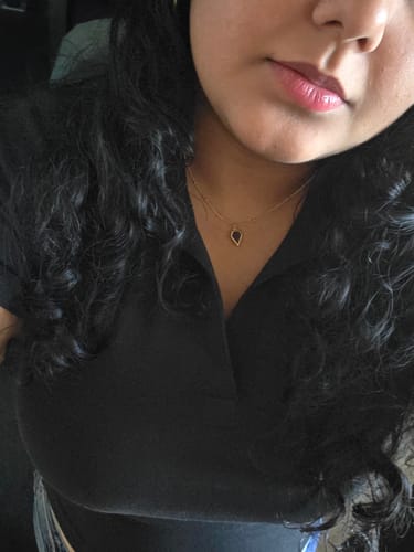 Customer photo review of Amethyst Necklace (Limited Edition)