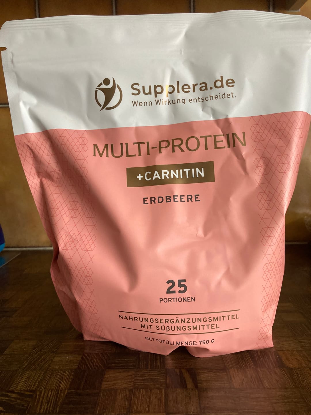 Customer photo review of Multi Protein m. Erdbeere-Geschmack 750g Beutel